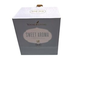 Young Living Sweet Aroma Ultrasonic Diffuser Cloud Blue Wicker NIB Essential Oil